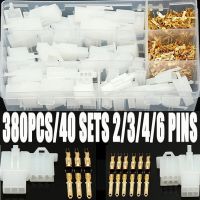 380pcs 40sets 2.8mm 2/3/4/6 Pin Automotive 2.8 Electrical Wire Connector Male Female Cable Terminal Plug Motorcycle Ebike Car