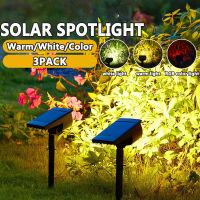 123Pcs Solar Powered 7LED Lamp Adjustable Solar Spotlight In-Ground IP65 Waterproof Landscape Wall Light Outdoor Lighting