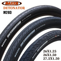 【Boutique &amp; สหรัฐอเมริกา Stock 】1Pcs MAXXIS DETONATOR M203ยางจักรยานเสือภูเขา26*1.25/1.5 27.5*1.5 MTB Sting-Ultra-Light จักรยานยางไม่พับ/พับยางจักรยานอุปกรณ์เสริม