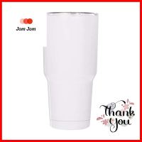 แก้วน้ำสุญญากาศ HANSEN 888 มล. สีขาวVACUUM INSULATED TUMBLER HANSEN 888ML WHITE **ขายดีที่สุด**