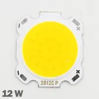 【❂Hot On Sale❂】 gaqiugua6 10Pcs 12W Led Cob Chip 700-750lm ชิปอินพุต Dc36-42v ชิปขนาด28มม.-20มม.เย็น/อบอุ่นสีขาวสำหรับ Diy ไฟ Led อัตโนมัติ Spotlight