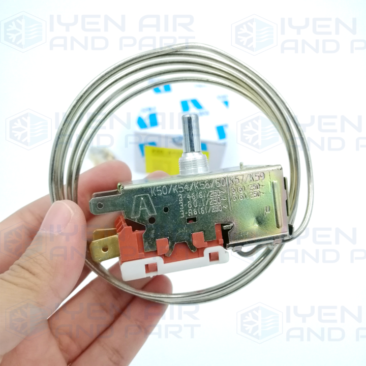 thermostat-เทอร์โมสตัท-ตู้แช่-ตู้เย็น-รหัส-k50-a1126-001-ป้ายเหลือง-ยี่ห้อ-aruki-สินค้าคุณภาพดี