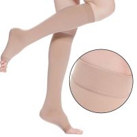 【YD】 18-21mm Womens Stockings Knee Toe Support Compression Sport 2020