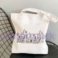 【ACD】  ผ้าใบ Totes ถุงเปลดอกไม้น่ารักฤดูร้อนกระเป๋าดอกไม้ป่ากระเป๋าชายหาดแรงบันดาลใจตลกพืชคนรักของขวัญดอกไม้กระเป๋า D Andelion