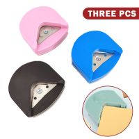 3PCS Mini แบบพกพามุม Rounder กระดาษ Ph Card เครื่องตัดภาพ Diy Craft Scrapbooking เครื่องมือ Maker เครื่องกระดาษ Trimmer