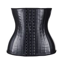 Latex Waist Trainer 25 Steel Bone Women Binders And Shapers Corset Modeling Strap Body Shaper Colombian Girdles Slimming Belt