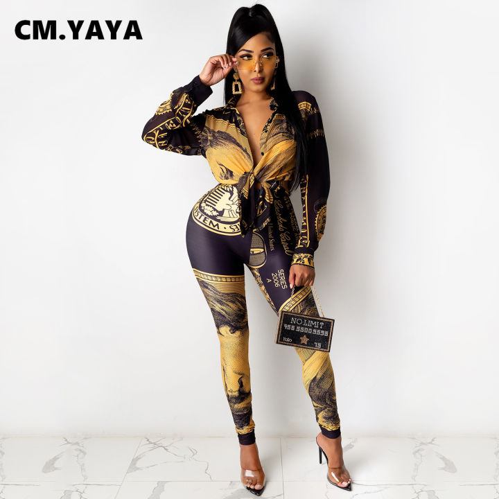 cm-yaya-us-dollar-benjamin-print-knot-up-blouses-style-jumpsuit-for-women-one-piece-overall-turn-down-neck-rompers-sping-winter