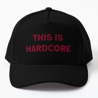 This Is Hardcore Burgundy Baseball Cap Hat Printed Solid Color Summer Fish Women Snapback Casual Spring
 Bonnet Outdoor Boys