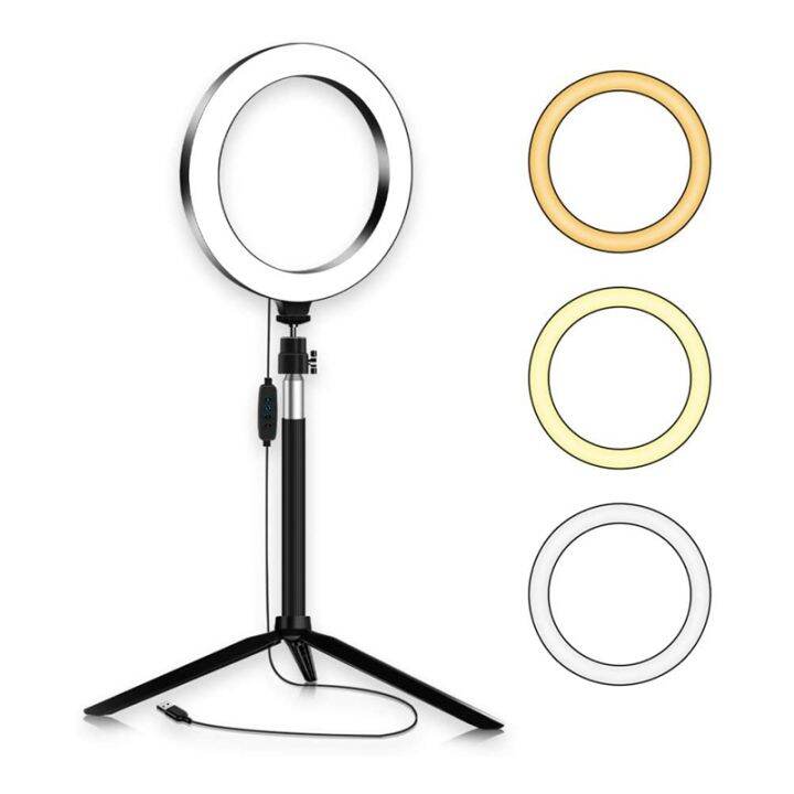 photography-ring-light-with-bluetooth-shutter-led-makeup-ring-lamp-with-tripod-usb-plug-for-live-stream-youtube-video