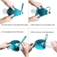 580Ml Collapsible Dog Bottle Water Bowl Silicone Portable Water Bottle Dog Water Dispenser Travel Feeder Bowl Cat 2