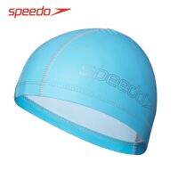 2023 ▬▩✵ Speedo Speedo หมวกว่ายน้ำเด็กไม่มีหัวหมวกว่ายน้ำเคลือบ PU สำหรับเด็กชายและเด็กหญิงหมวกว่ายน้ำกันน้ำอายุ 2-14 ปี