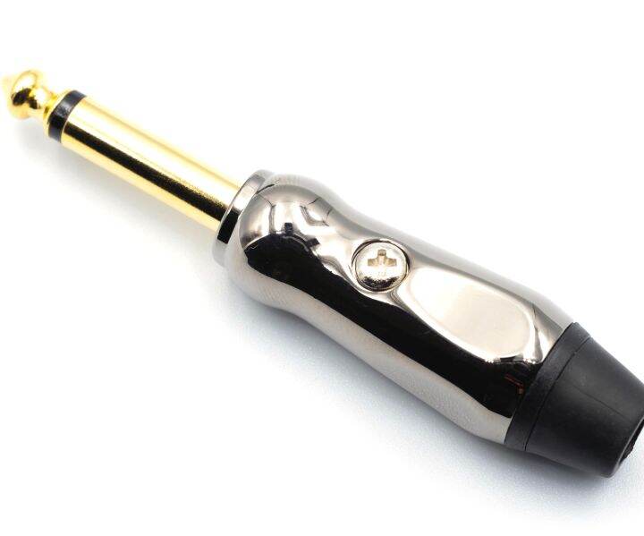 Qable Solderless Instrument Cable Kit TS Mono Angled Straight Plugs