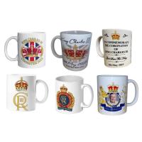 King Charles Mug King Charles III Memorabilia Souvenir Comfortable Handle Coronation Gift Coffee Cup Ceramic Tea Mug Anti Fade Dishwasher Safe for Vodka Wine Hot Chocolate classic