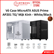 Vỏ Case MicroATX ASUS Prime AP201 TG Mặt Kính Black White