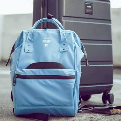 2023 Original✌✷❇ Ms Japans lotte amazon waterproof backpack male business computer hiking backpack bags
