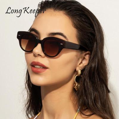 Cat Eye Sunglasses for Women Men Fashion Vintage Luxury Brand Designer Sun Glasses Elegant Goggles Uv400 Y2K 2023 Oculos De Sol