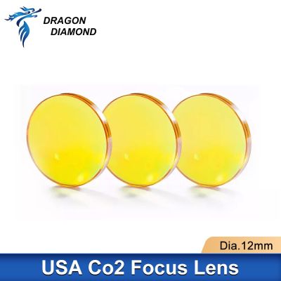 USA ZnSe Co2 Laser Lens Dia.12mm FL.38.1/50.8/63.5/76.2/101.6mm Focal Length For Laser Cutting Machine