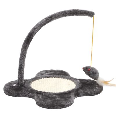 Small Cat Climbing Frame Cat Scratching Board Scratching Post Sisal Hanging Magnet Mouse Grinding Claw Cat Toy