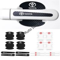 NEW Car Door Bowl Epoxy Transparent Anti Scratch Sticker Auto Carbon Fiber Handle Protector Waterproof Protective Film for Toyota Land Cruiser Yaris Camry Vios Corolla 4runner Tundra ting