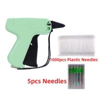 Clothes Garment Price Label Tagging Tag Gun 5 Needles 1000 Barbs Labeller Machine  Plastic Labeller StickerSewing Tools Labels