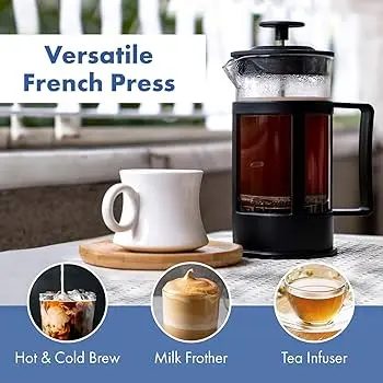 French Press Coffee Maker Tea Coffee Pot Aeropress Copo Stanley