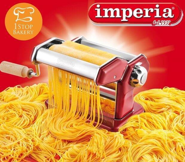 imperia-ipasta-la-rossa-model-120-เครื่องทำพาสต้าแบบหมุน