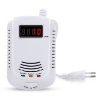 Gas Leak Detector Analyzer Carbon Monoxide Sensor LCD Digital Displayer Natural Gas 2 in 1 Alarm System