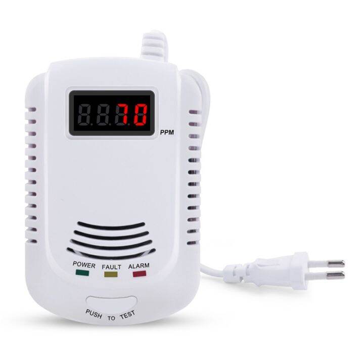 Gas Leak Detector Analyzer Carbon Monoxide Sensor LCD Digital Displayer