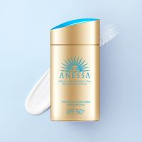 กันแดดอเนสซ่าAnessa  เพอร์เฟ็ค ยูวีซันสกรีน สกินแคร์ เนื้อน้ำนม SPF50 PA++++ สูตรเดียวกัน มีทั้งขนาด60,90 มล. กันแดดเนื้อน้ำนม