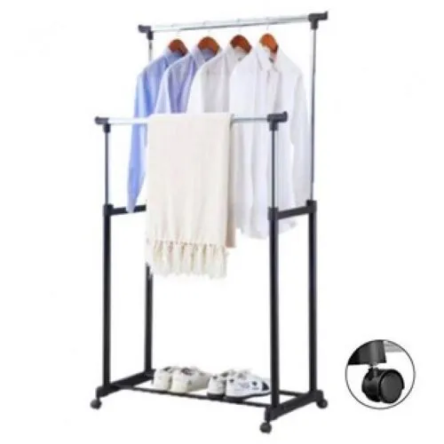 Double Pole Clothes Rack(SAMPAYAN) Adjustable Durable Double Pole ...