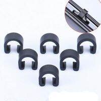 10/20/30pcs Bike Disc Brake Cable Sets Pipe Line Deduction Transmission Pipe C type Buckle Snap Clamp