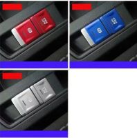 For Volkswagen T-ROC T ROC 2018 Accessories Car Electronic Hand ke Button Panel Frame Sticker Trim 2pcs