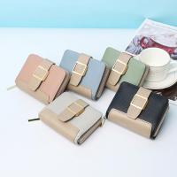 QianXing Shop Womens Wallet Fashion Card Holder Zipper Coin Purse PU Leather Credit Card Case Money Bag