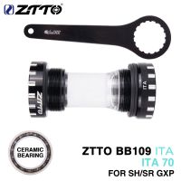 ZTTO Cuscinetto Ceramico 109 ITA70 ITA 70 MTB Bici Da Strada Cuscinetto Esterno Staffe Feriori Per Guarento 24Mm 22Mm GXP