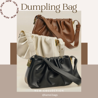 ?Dumpling bag? กระเป๋าทรงขนมจีบ กระเป๋าสไตล์มินิมอล เลิศหรูดูแพงไฮโซสุดๆ กระเป๋าสายสะพายไหล่ สามารถปรับระดับได้อีกด้วย kamol.bags