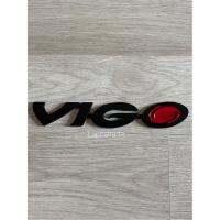 โลโก้ VIGO สีดำ พลาสติก ขนาด18.5x3cm.