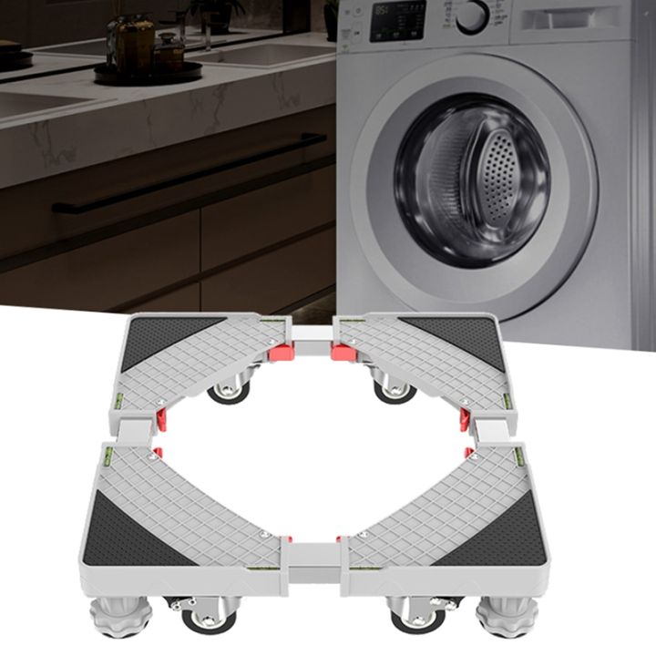 1-pcs-washing-machine-stand-adjustable-refrigerator-laundry-base-for-dryers-and-refrigerators