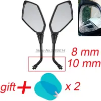 Original Motorcycle Mirrors Side mirror for Suzuki Burgman 400 Kawasaki Z800 Accessories Kymco Bmw 1200 Fz6S Z250