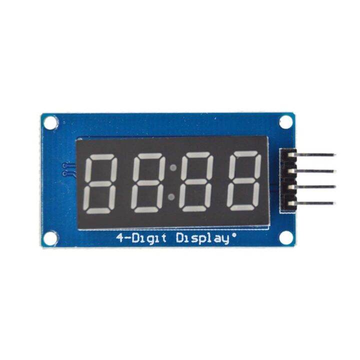 TIME 7 Segment Four Serial Driver Board TM1637 Building blocks clock ...