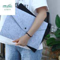 ETHTY คุณภาพสูงมาก จุได้มาก Classifing BAG กระเป๋าทรงซองจดหมาย ที่ใส่บิล กระเป๋าเก็บถาวร ที่จัดระเบียบไฟล์ กระเป๋าเอกสารสำหรับสำนักงาน ที่จัดเก็บเอกสาร โฟลเดอร์แฟ้มสักหลาดแบบ A4