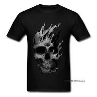 Entern Me Tshirt Pure Cotton T-Shirt For Men Short Sleeve 3D Skull Printed T Shirts Company Summer/Autumn O Neck Clothing