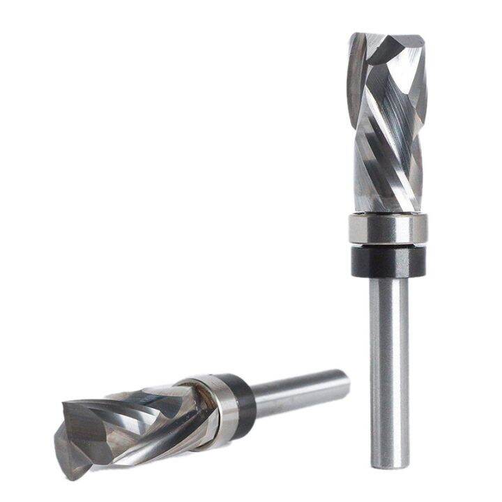 bearing-ultra-performance-compression-flush-trim-solid-carbide-cnc-router-bit-for-woodworking-end-mill-shank