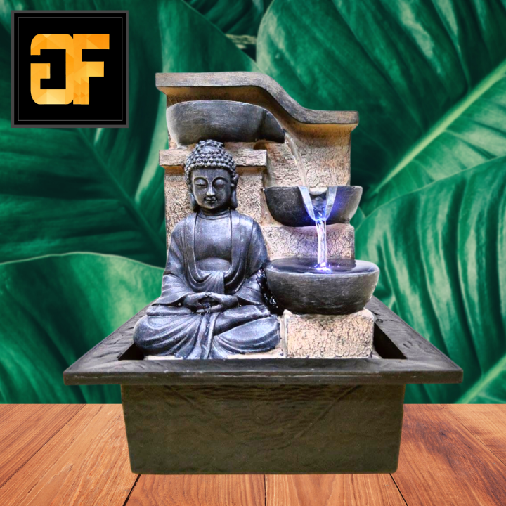 BUDDHA WATER FOUNTAIN/INDOOR WATER FOUNTAIN/HOME DECORATION/DESKTOP ...