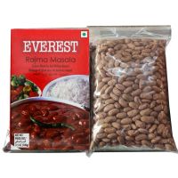 New Arrival  (x1)?Chitra Rajma (ถั่วลายเสือ) 1KG. + Rajma Masala 100g.