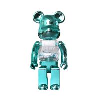 Bearbrick 400 28CM หมีความรุนแรง 积木熊 ไฟฟ้า บูม ราชาหมี ธรรมะ สุทธิสีแดง -- ตุ๊กตา ของตกแต่ง ของขวัญ