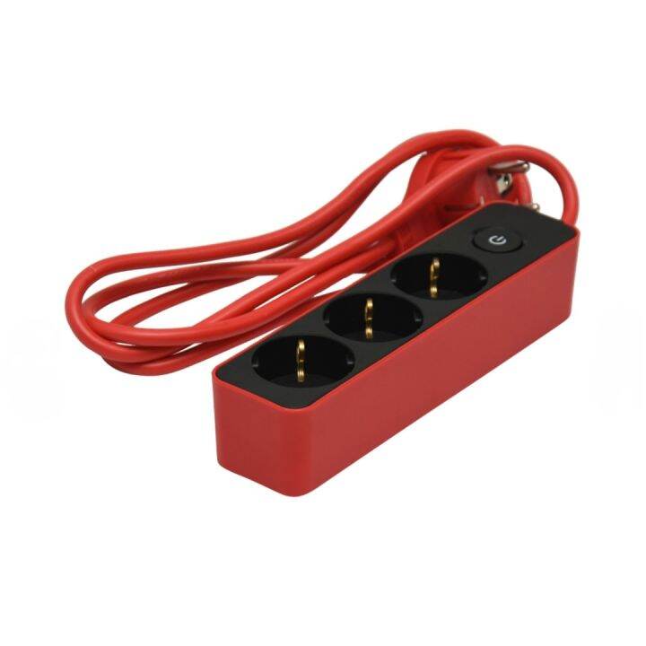 Colokan Listrik 3 Lubang Dilengkapi Dengan Tombol On/Off Krisbow Stop ...