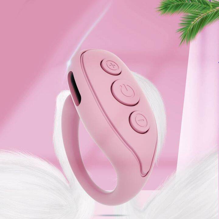 Bluetooth Remote Control Page Turner, Cell Phone Camera Shutter Selfie ...