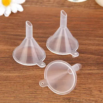 Perfume funnel online plastic