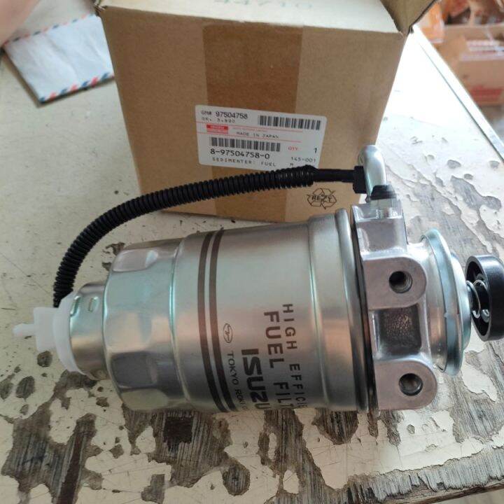 FUEL FILTER POMPA SEDIMENTER ISUZU ELF NMR 81 ORI JAPAN PART NUMBER 8