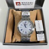 【AuthenticDirect from Japan】SEIKO SBTM281 Dress pair Solar Powered electric wave Silver Wrist watch นาฬิกาข้อมือ